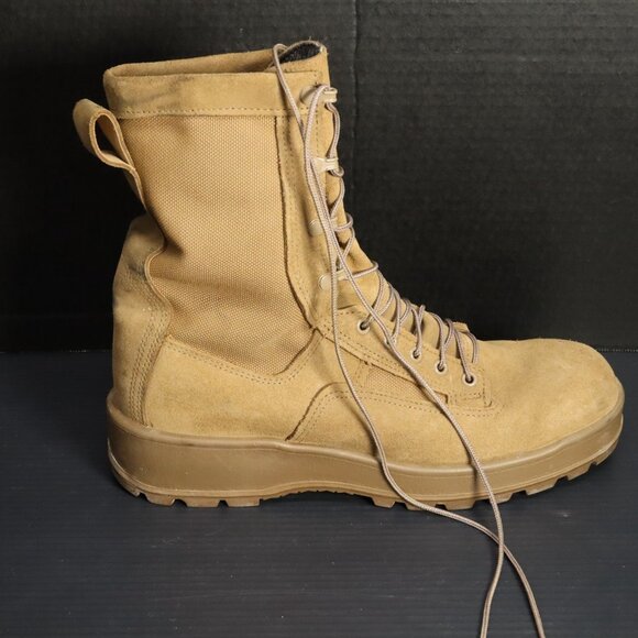 Altama Mens 11.5N Narrow Leather Desert Tan  Army Combat Boots SPE1C1-12-D-1053 - Picture 12 of 16